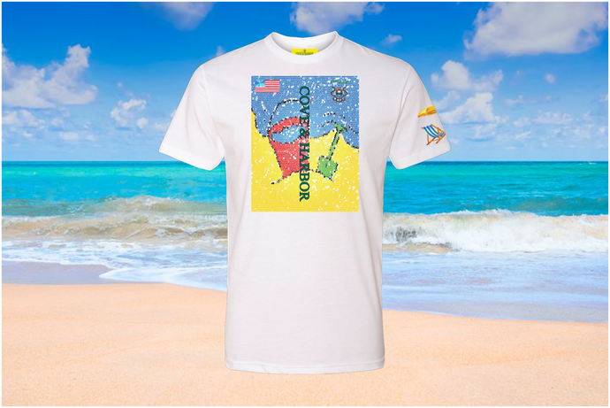 CÕVE & HARBOR Beach Bucket t’shirt - Men