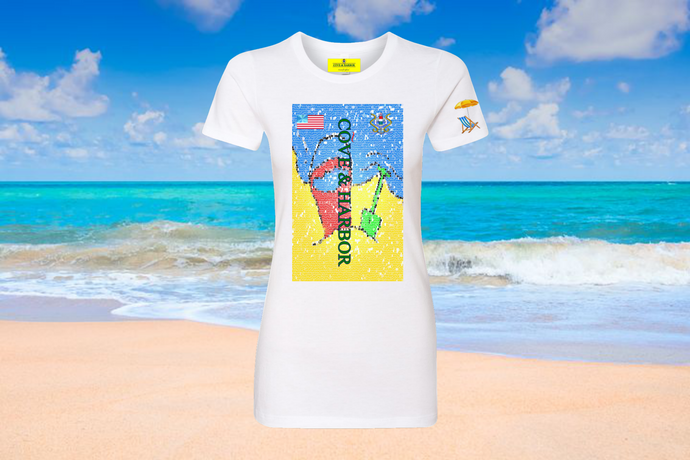 CÕVE & HARBOR Beach Bucket t’shirt - Women